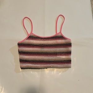 pink tank top for beach